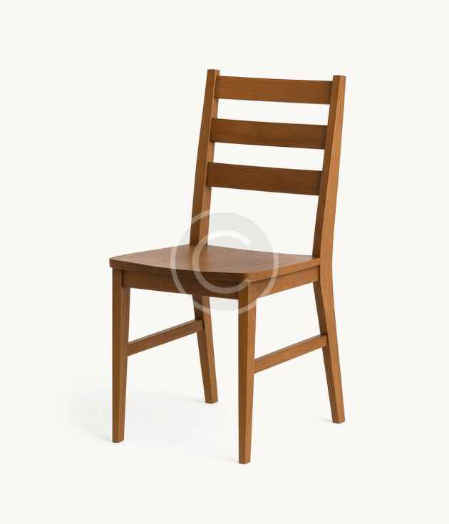 Ladder back dining chair